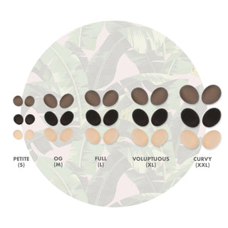 Misses Kisses Pad Sizes