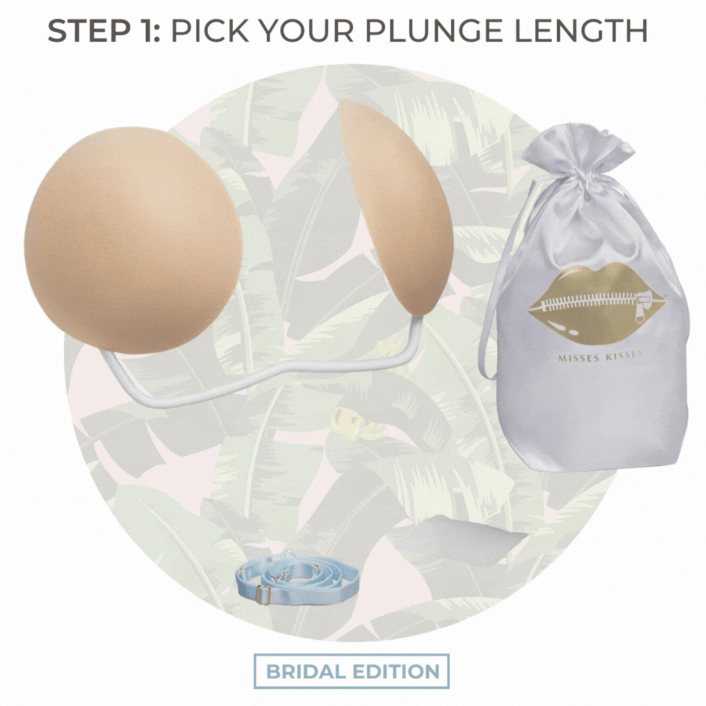 BRIDAL BUILDABRA The Wedding Dress Bra by Misses Kisses Frontless