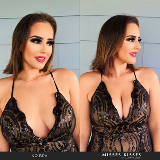 Misses Kisses The FRONTLESS Bra Cleavage Facebook, 52% OFF