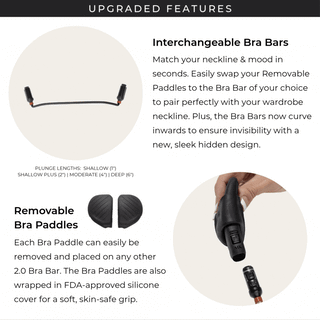 Interchangeable Bra Bars