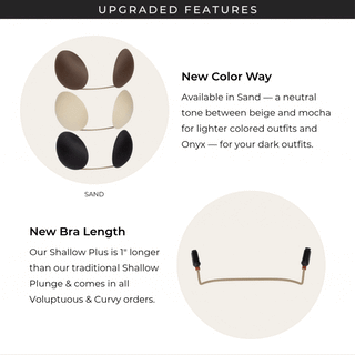 Interchangeable Bra Bars